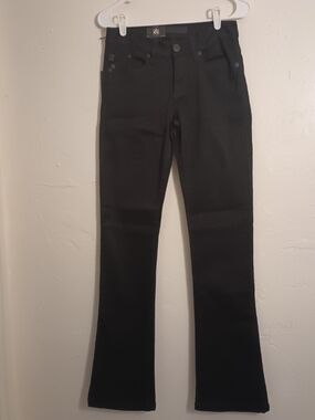 Rock & Republic Kasandra Flap Bootcut Black Jeans